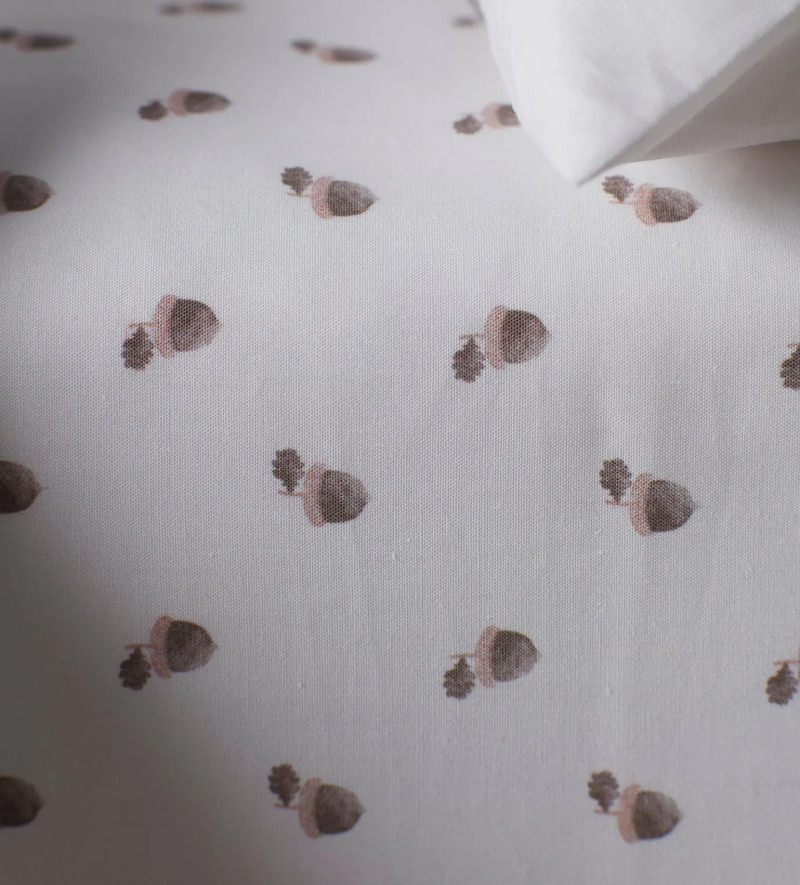 Acorn 100% Organic Cotton Fitted Sheet