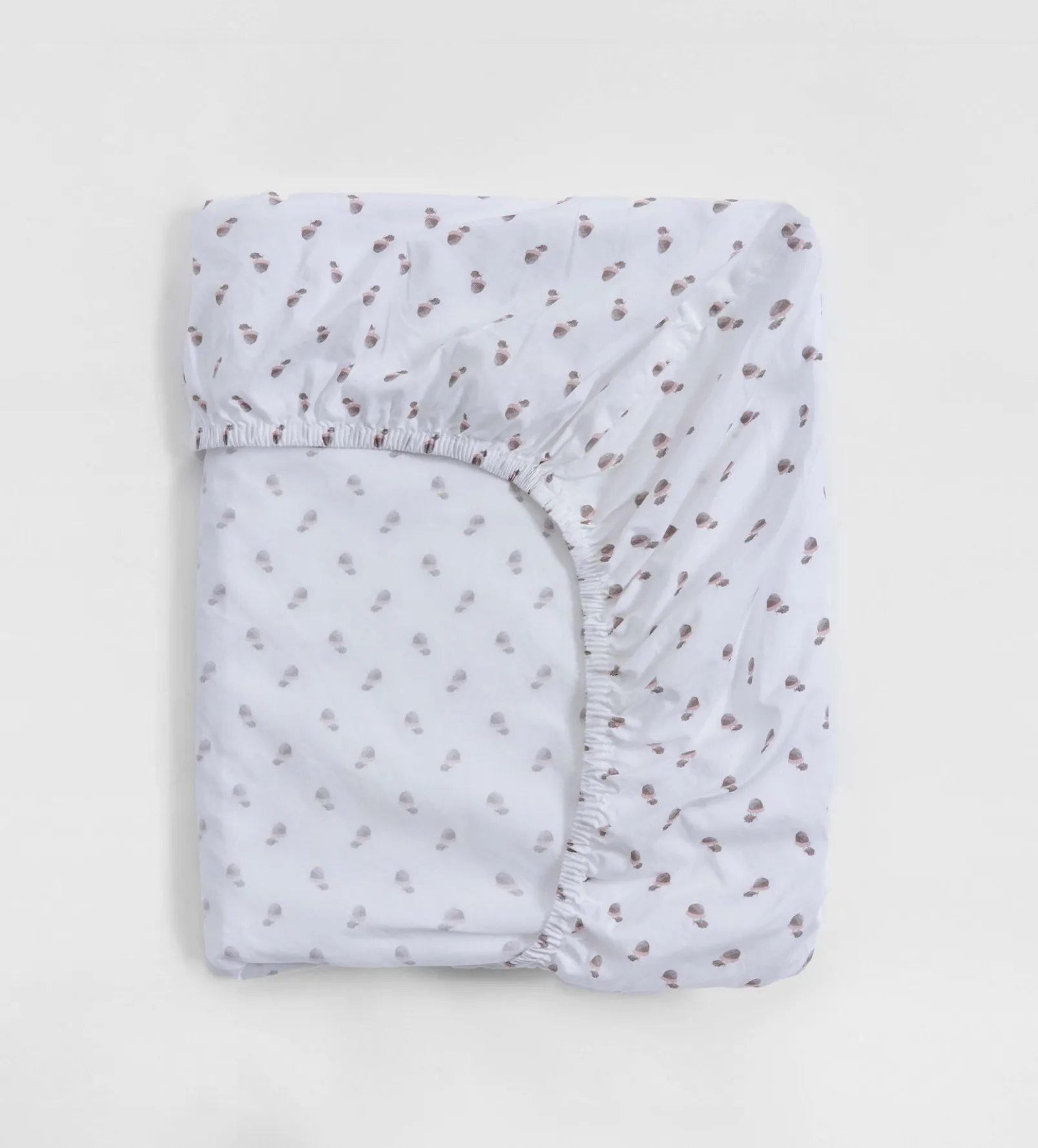 Acorn 100% Organic Cotton Fitted Sheet