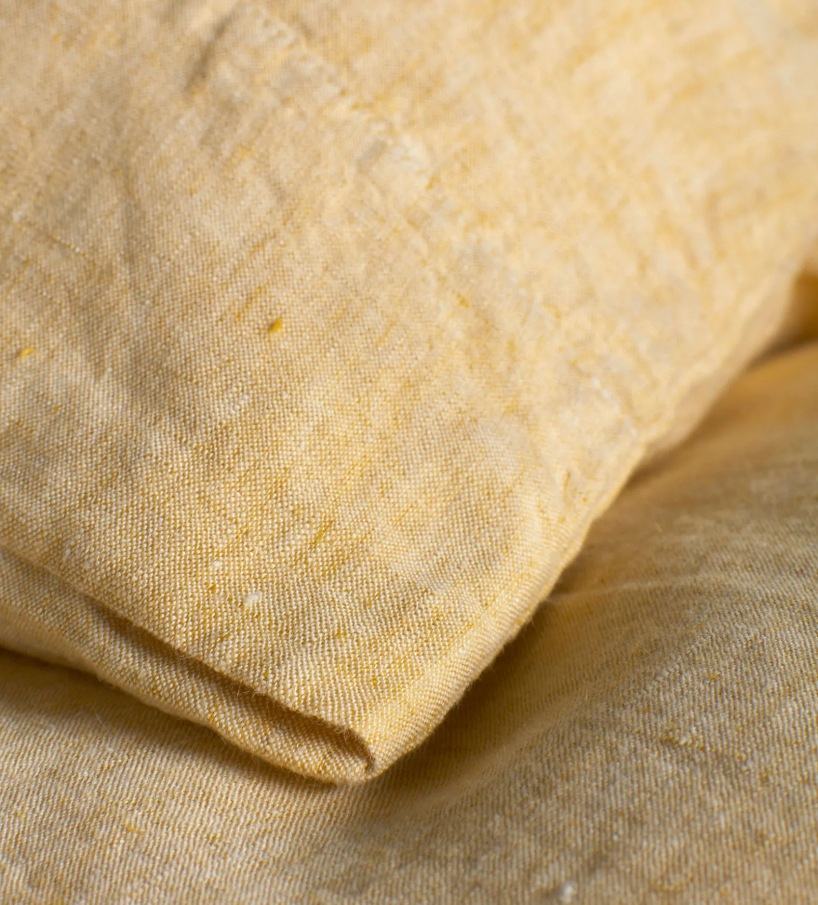 Buttercup 100% Linen Housewife Pillowcase