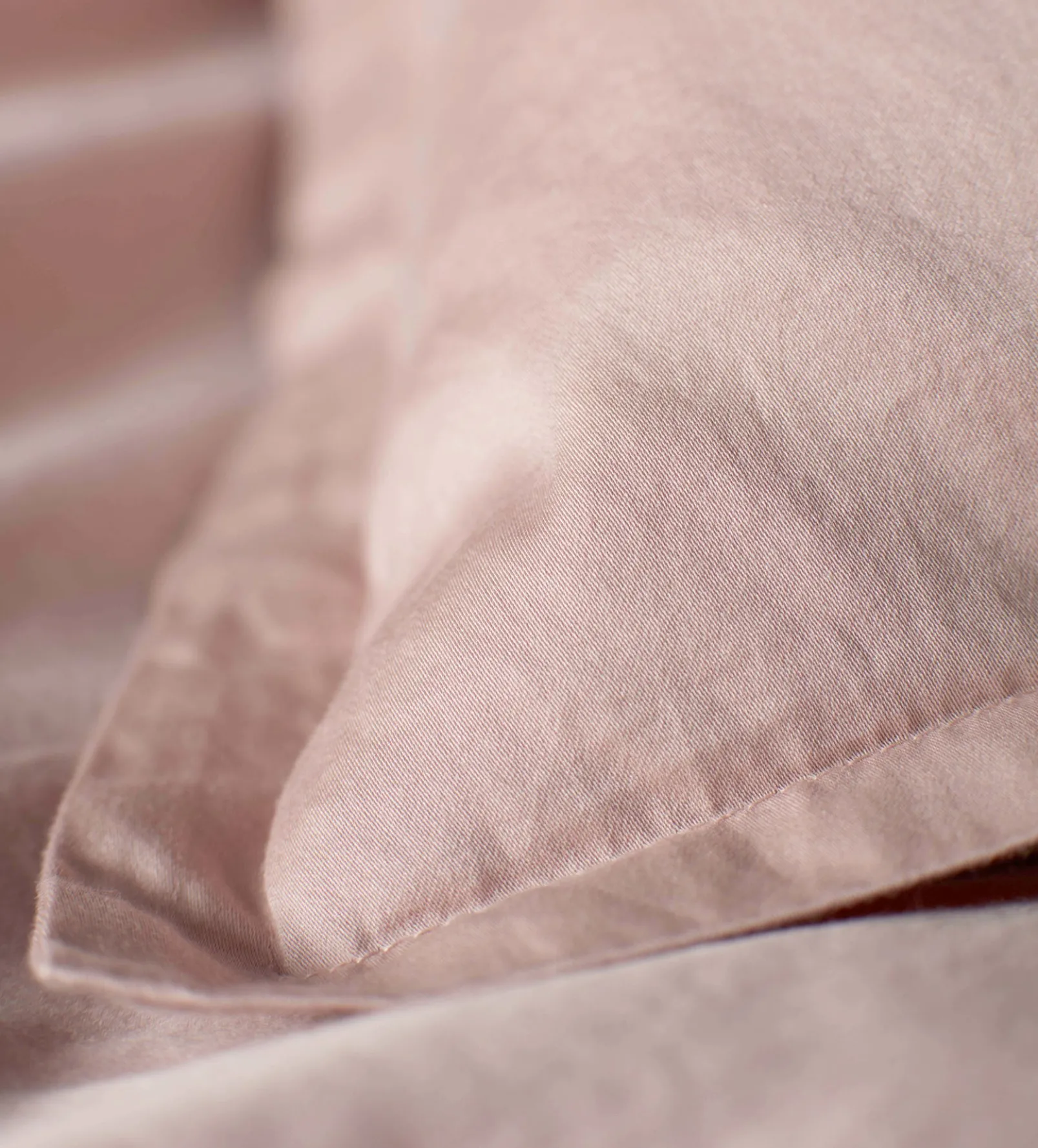 Dusty Pink Super Soft 100% Cotton Oxford Pillowcase