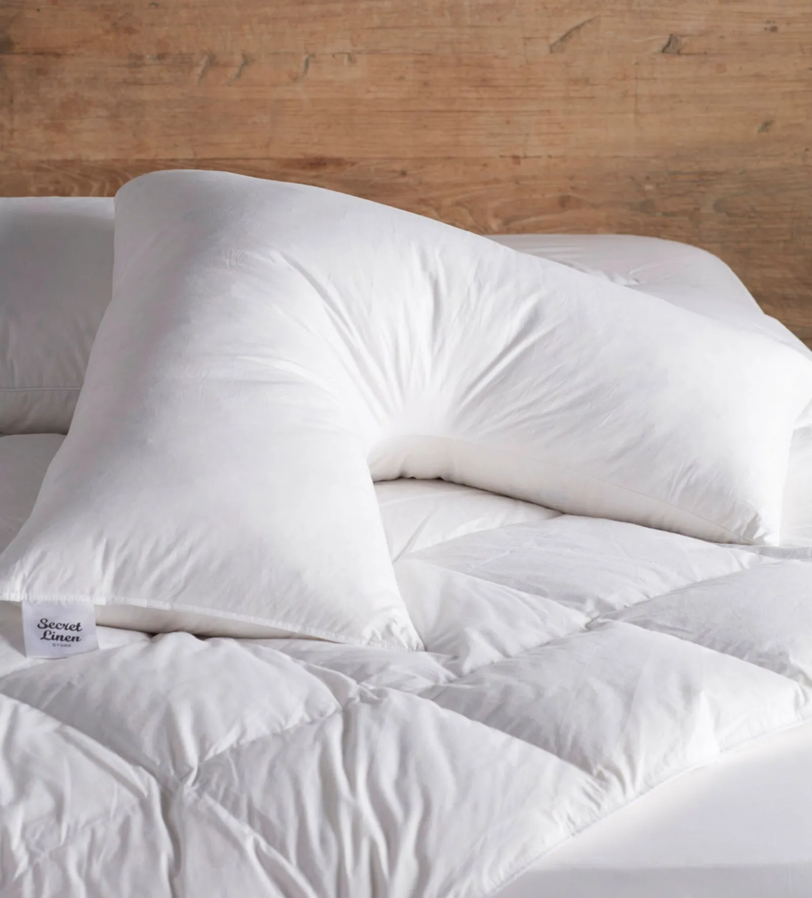 Feather Cushion Pad - V Shape