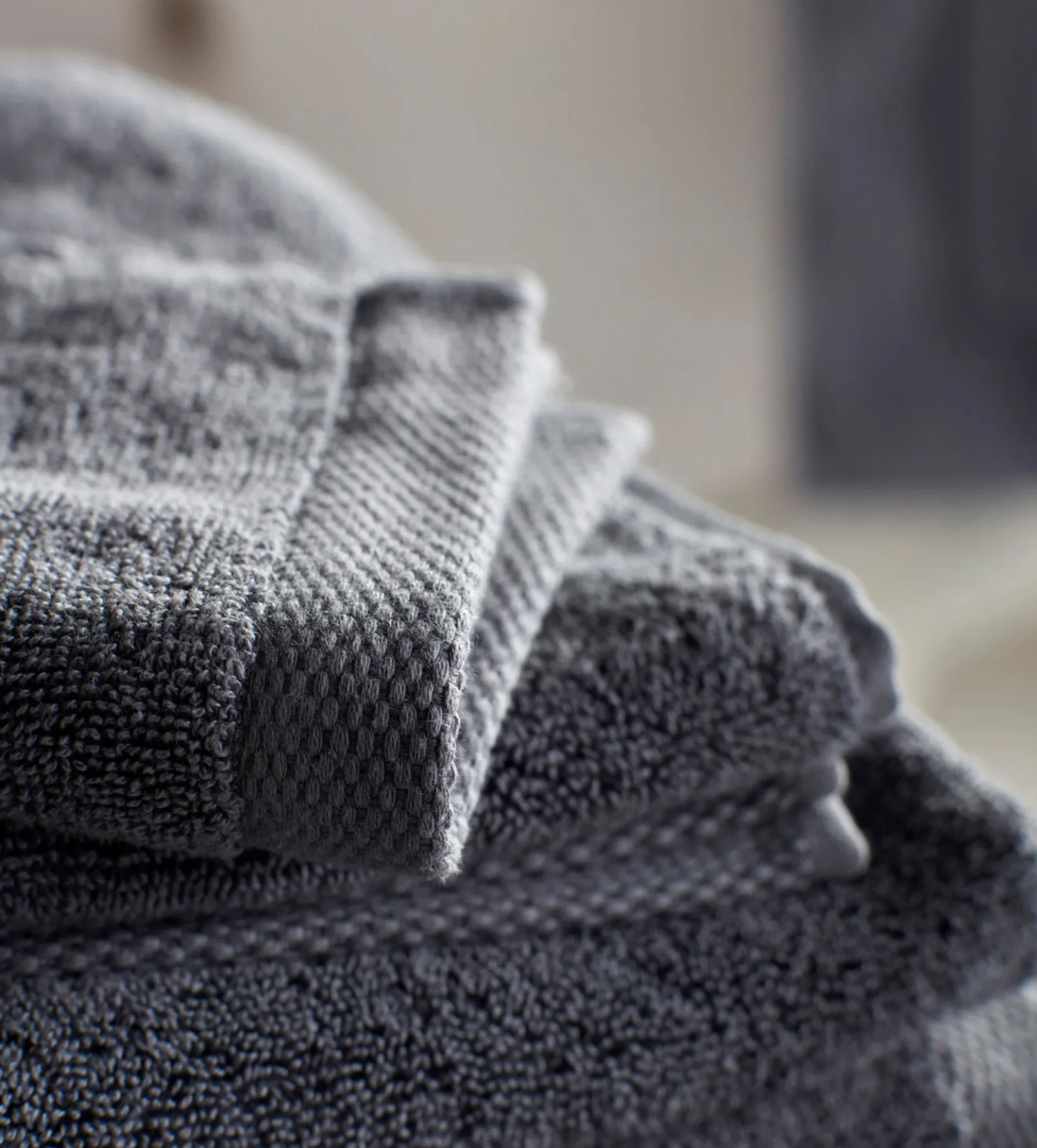 French Blue Luxury Organic 100% Cotton Towels