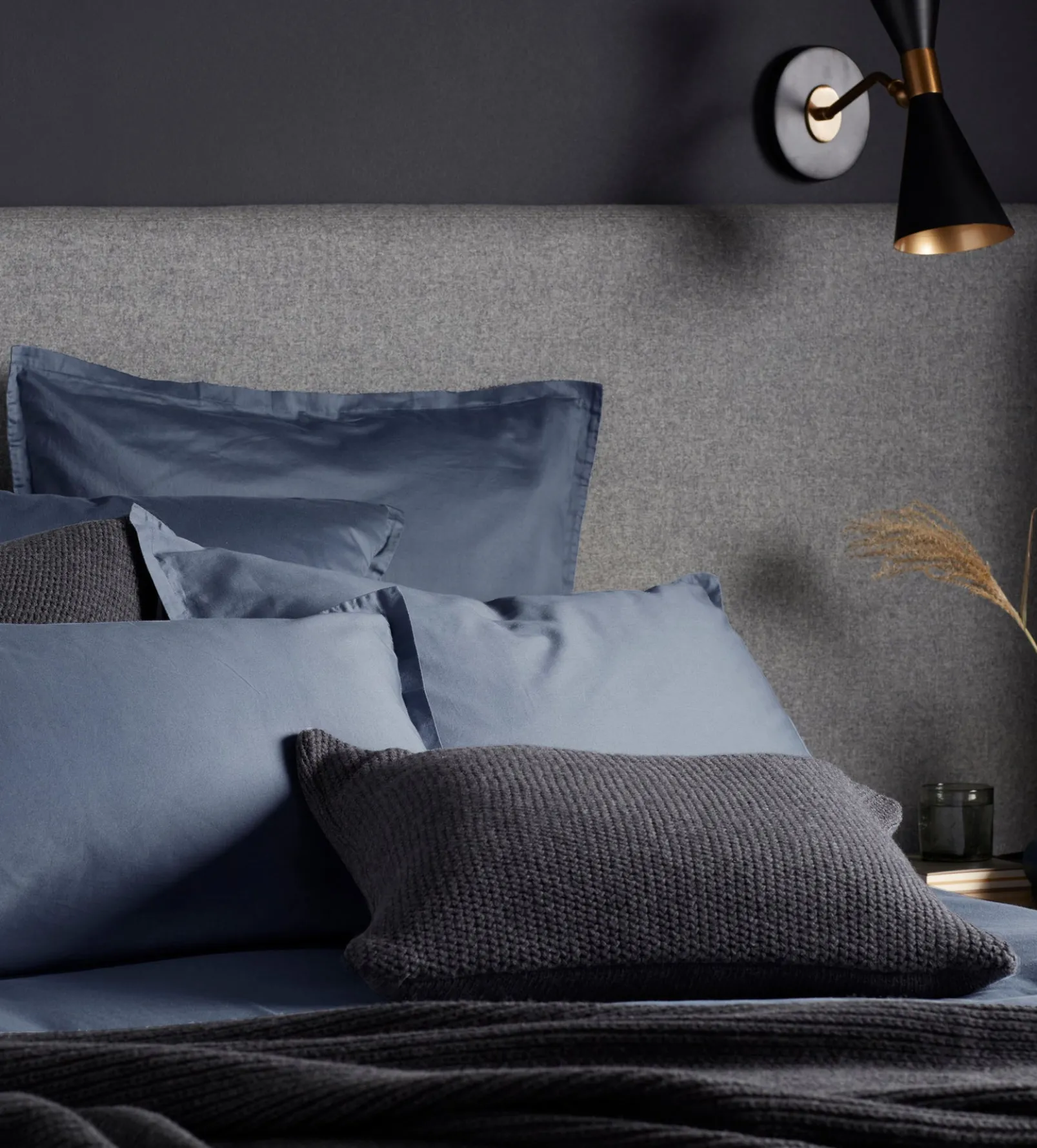 French Blue Super Soft 100% Cotton Oxford Pillowcase