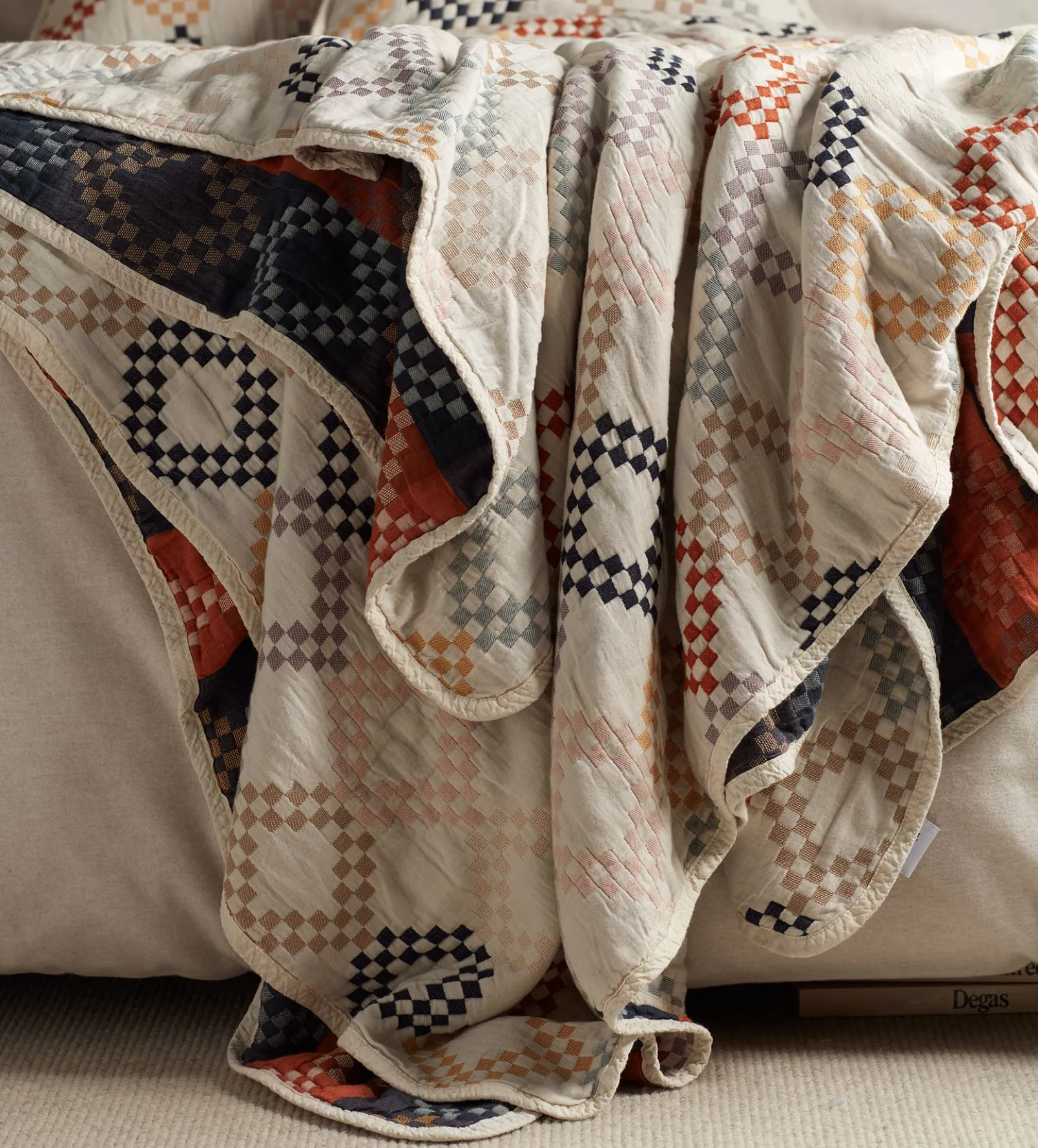 Jolene 100% Cotton Quilted Throw