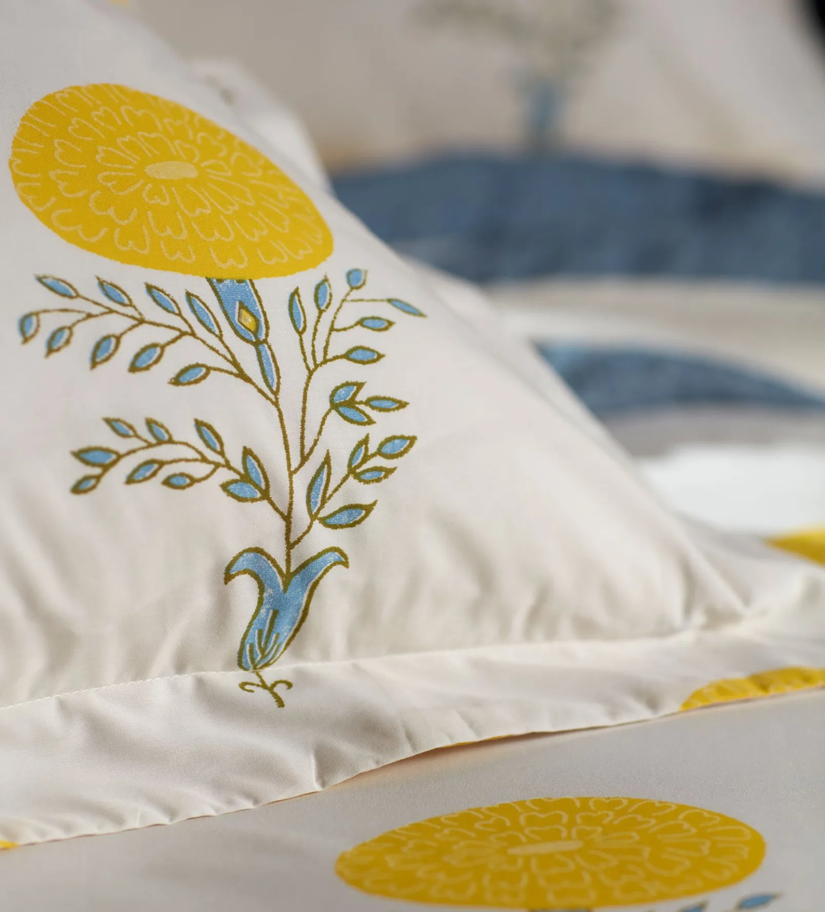 Molly Mahon Marigold 100% Cotton Duvet Cover