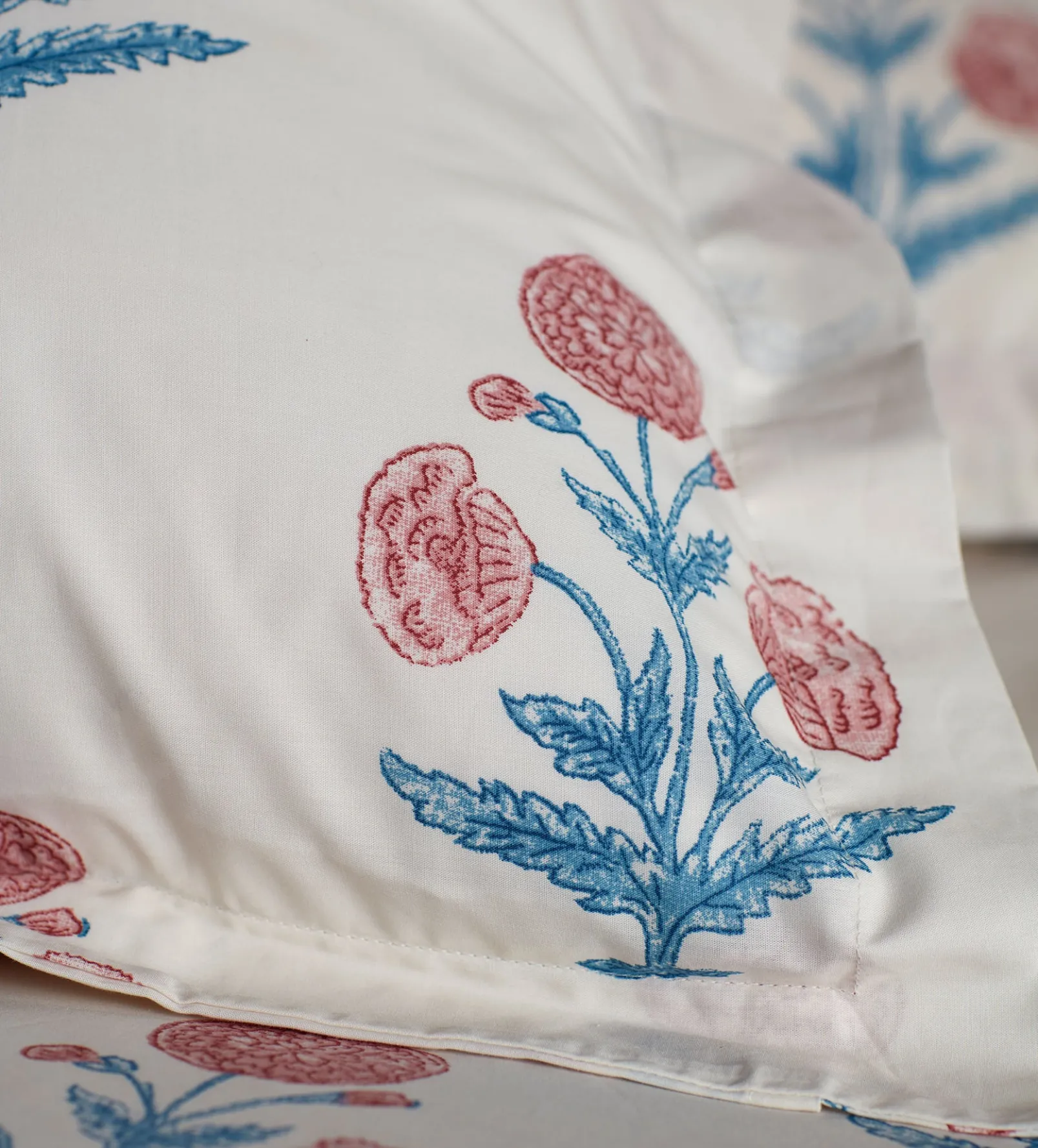 Molly Mahon Poppy 100% Cotton Duvet Cover