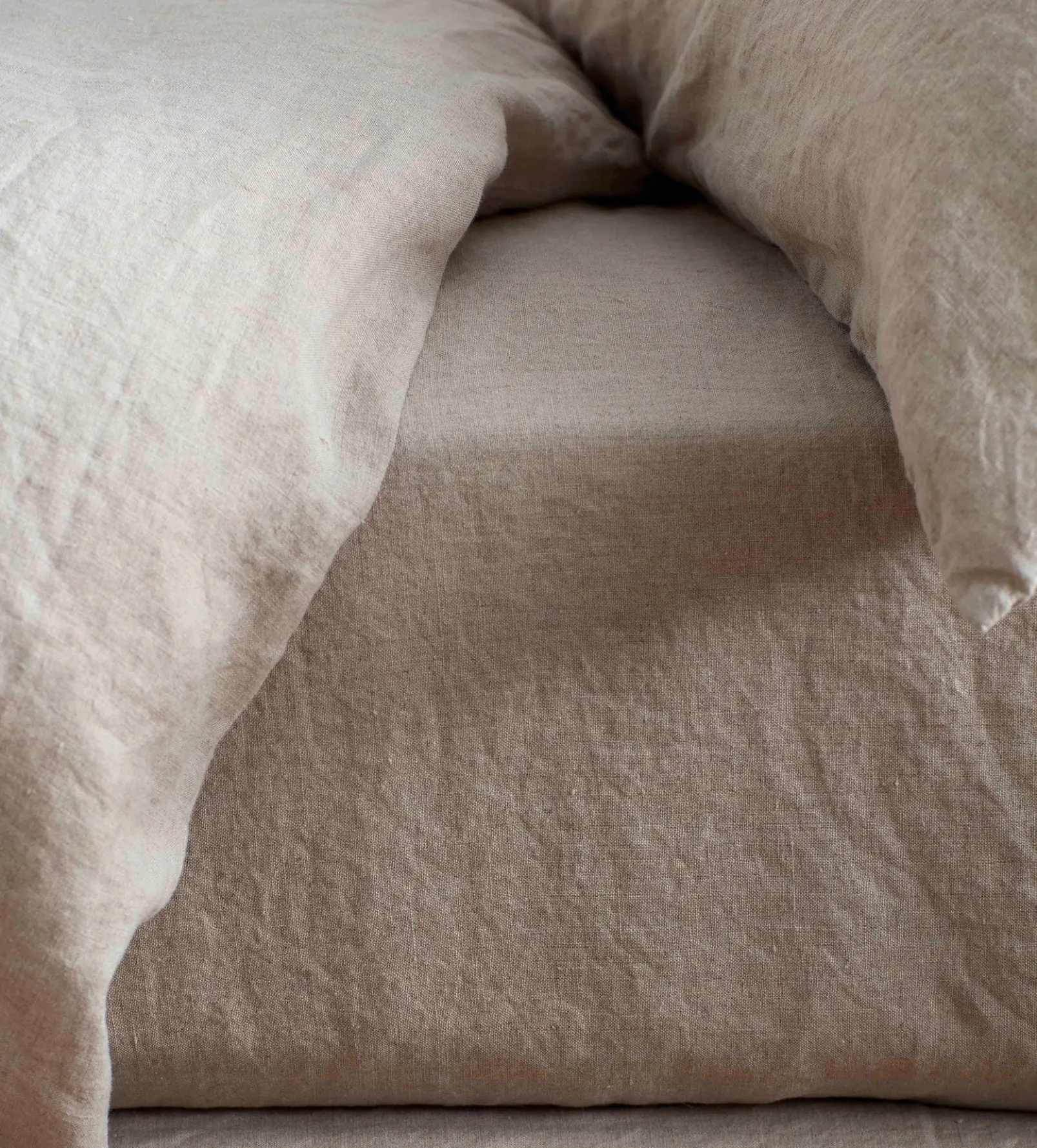 Natural 100% Linen Fitted Sheet