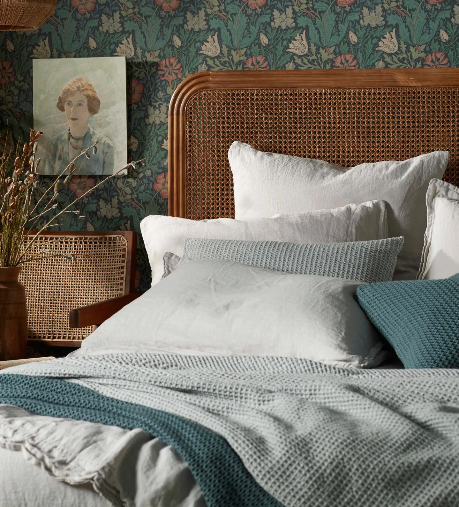 Pebble Grey 100% Linen Housewife Pillowcase