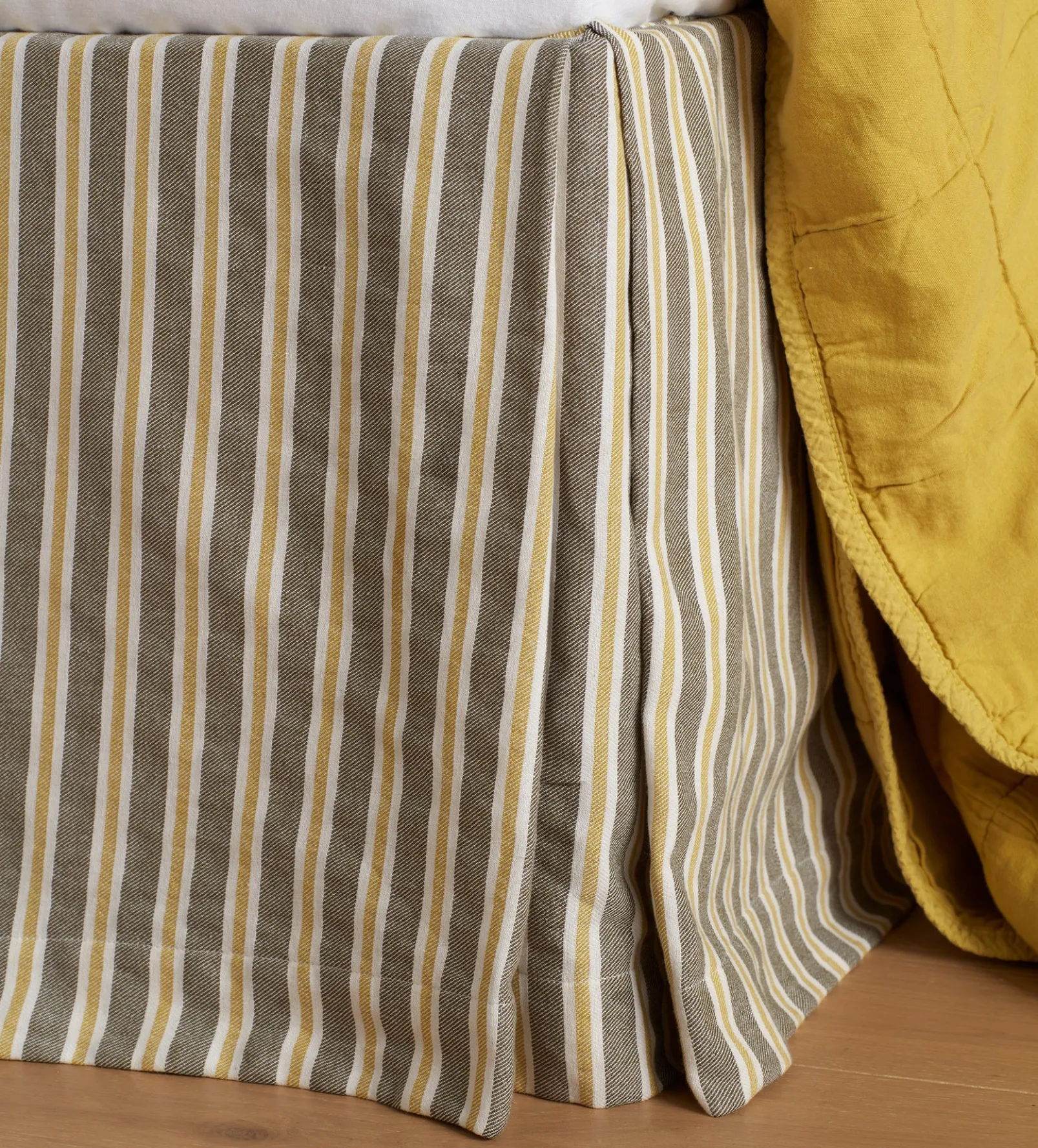 Sadie Stripe 100% Organic Cotton Valance