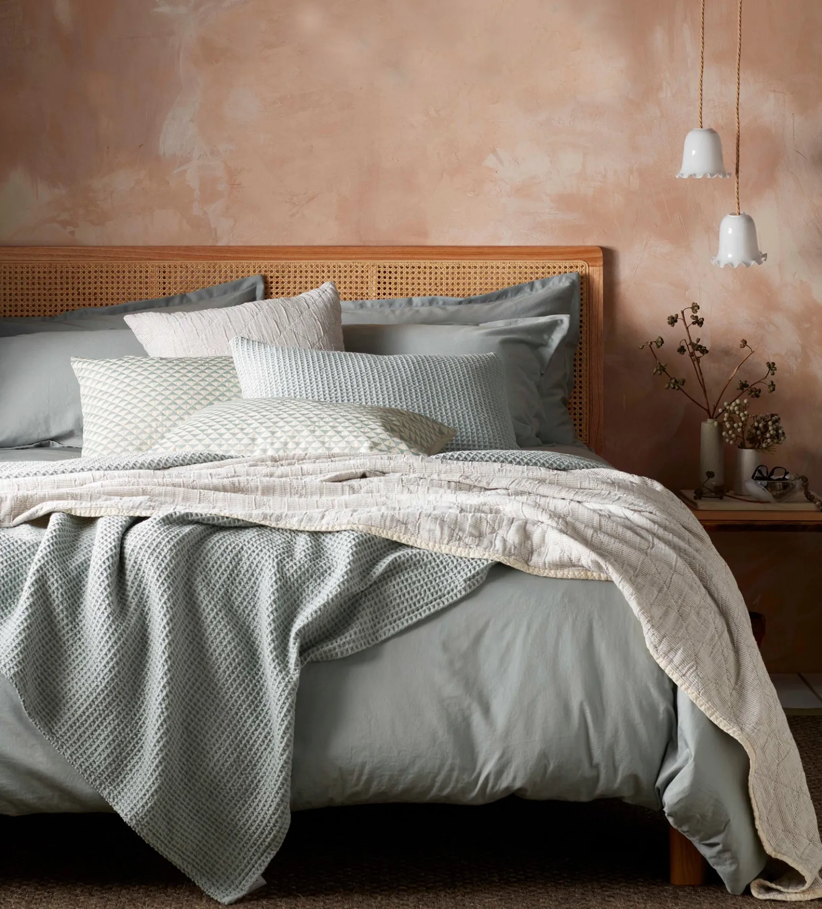 Sage Super Soft 100% Cotton Duvet Cover