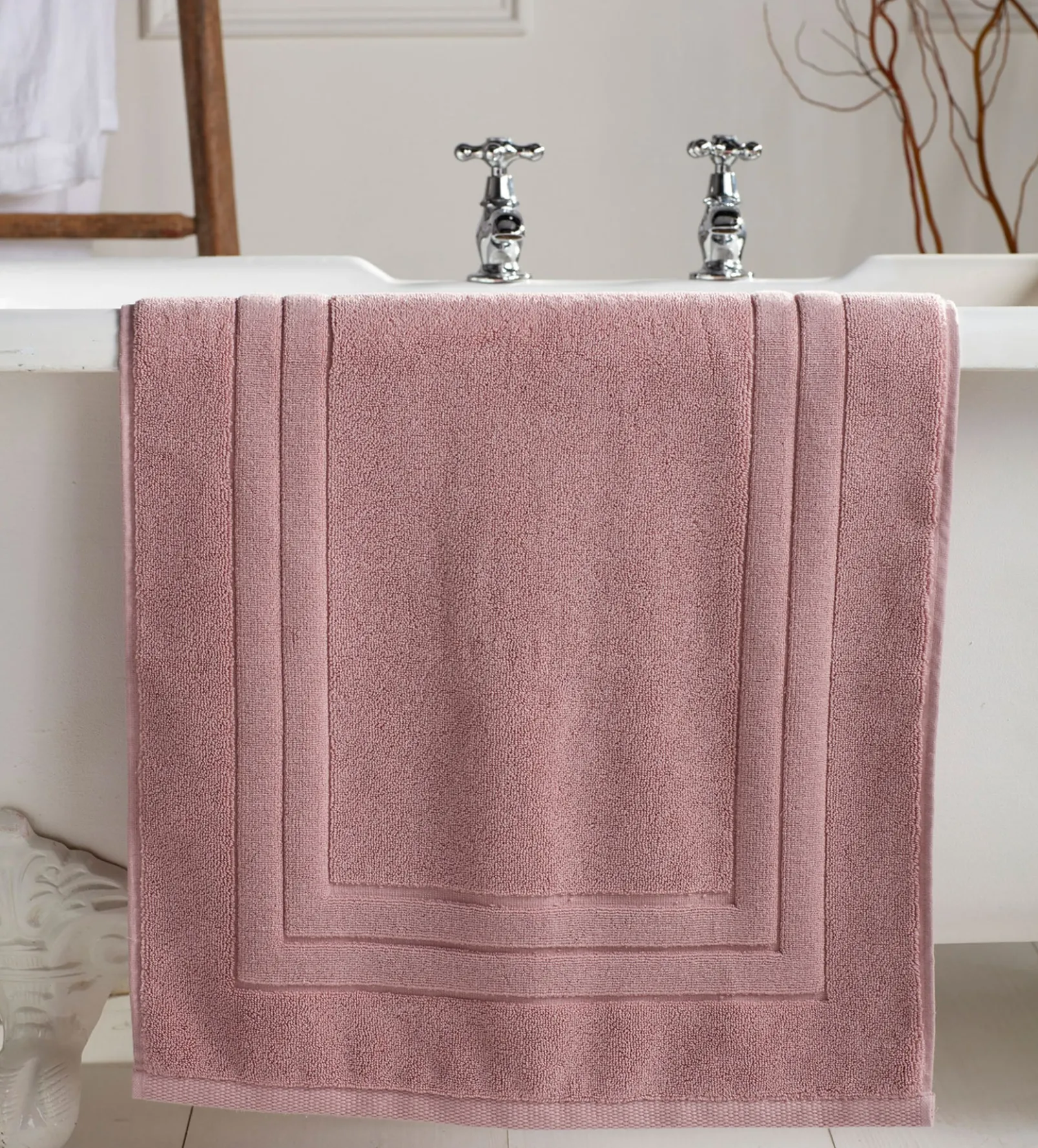 Vintage Rose Luxury Organic 100% Cotton Towels