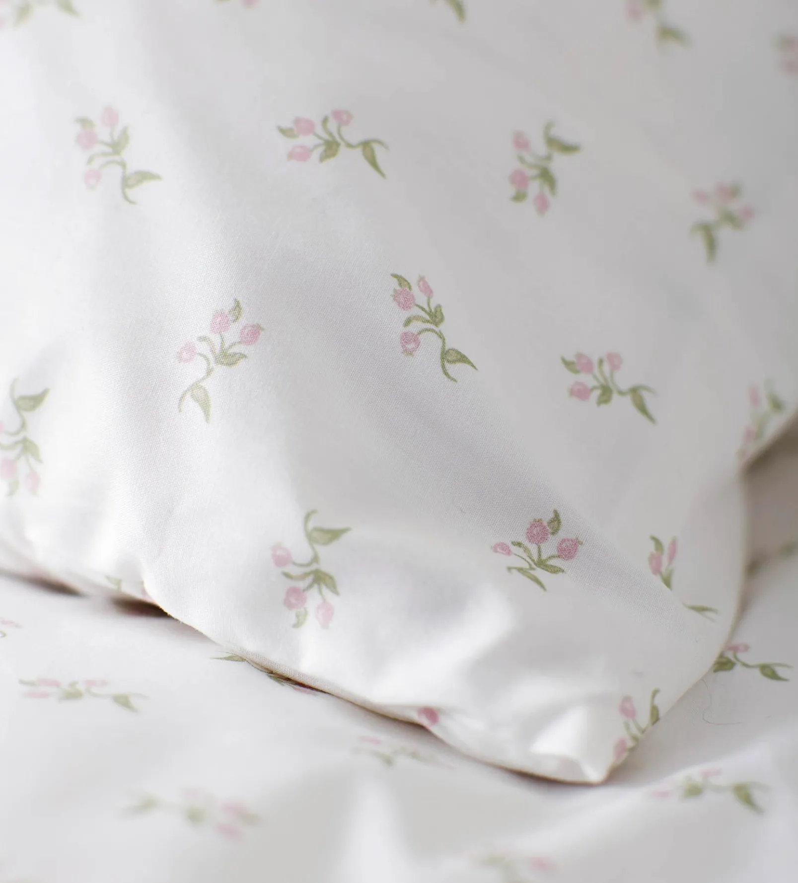 White Fleur 100% Organic Cotton Moses Basket Fitted Sheet