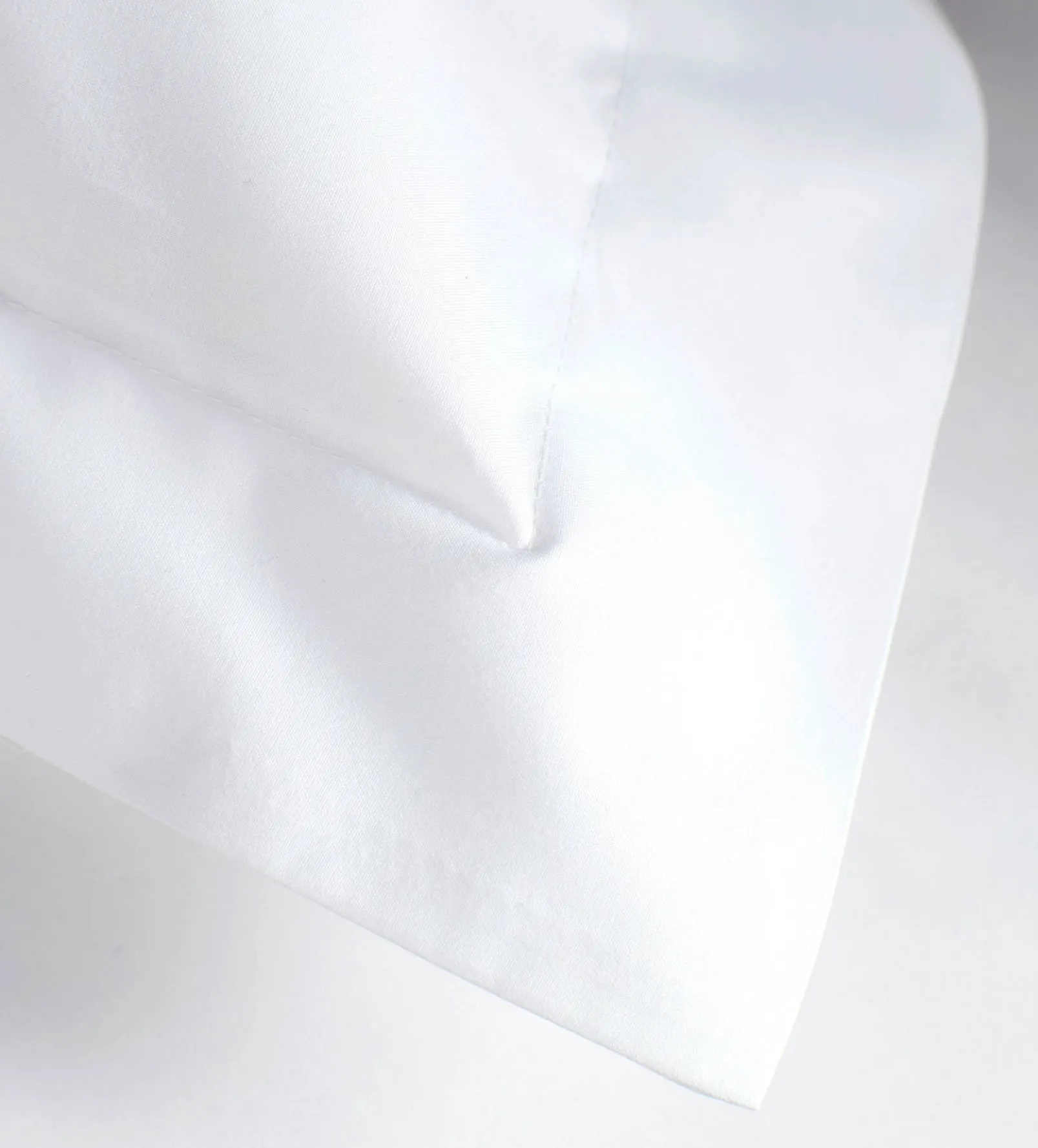 White Petworth 100% Cotton 400 Thread Count Oxford Pillowcase